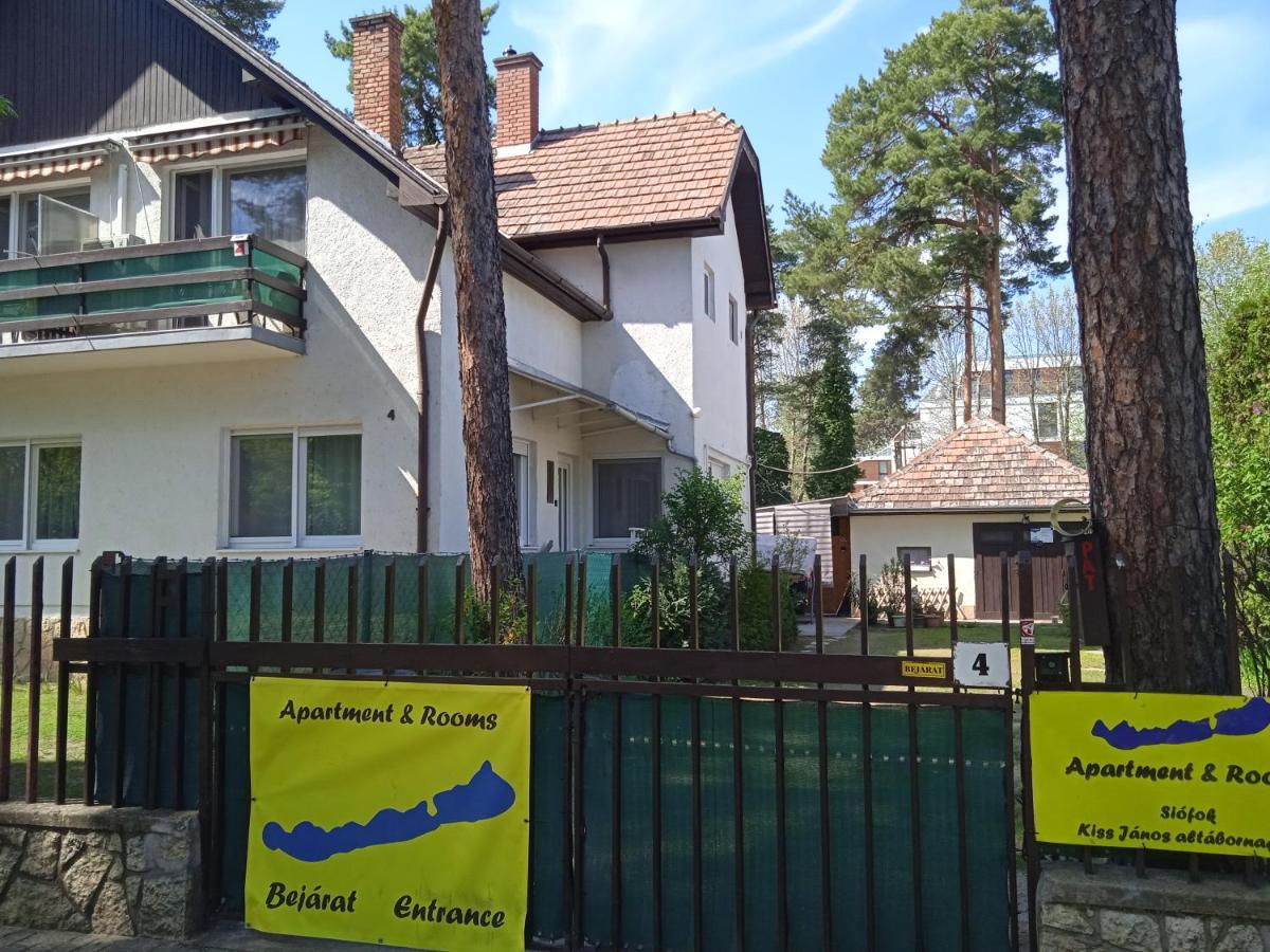 Balaton-Lak Apartmanház Siófok Exteriér fotografie